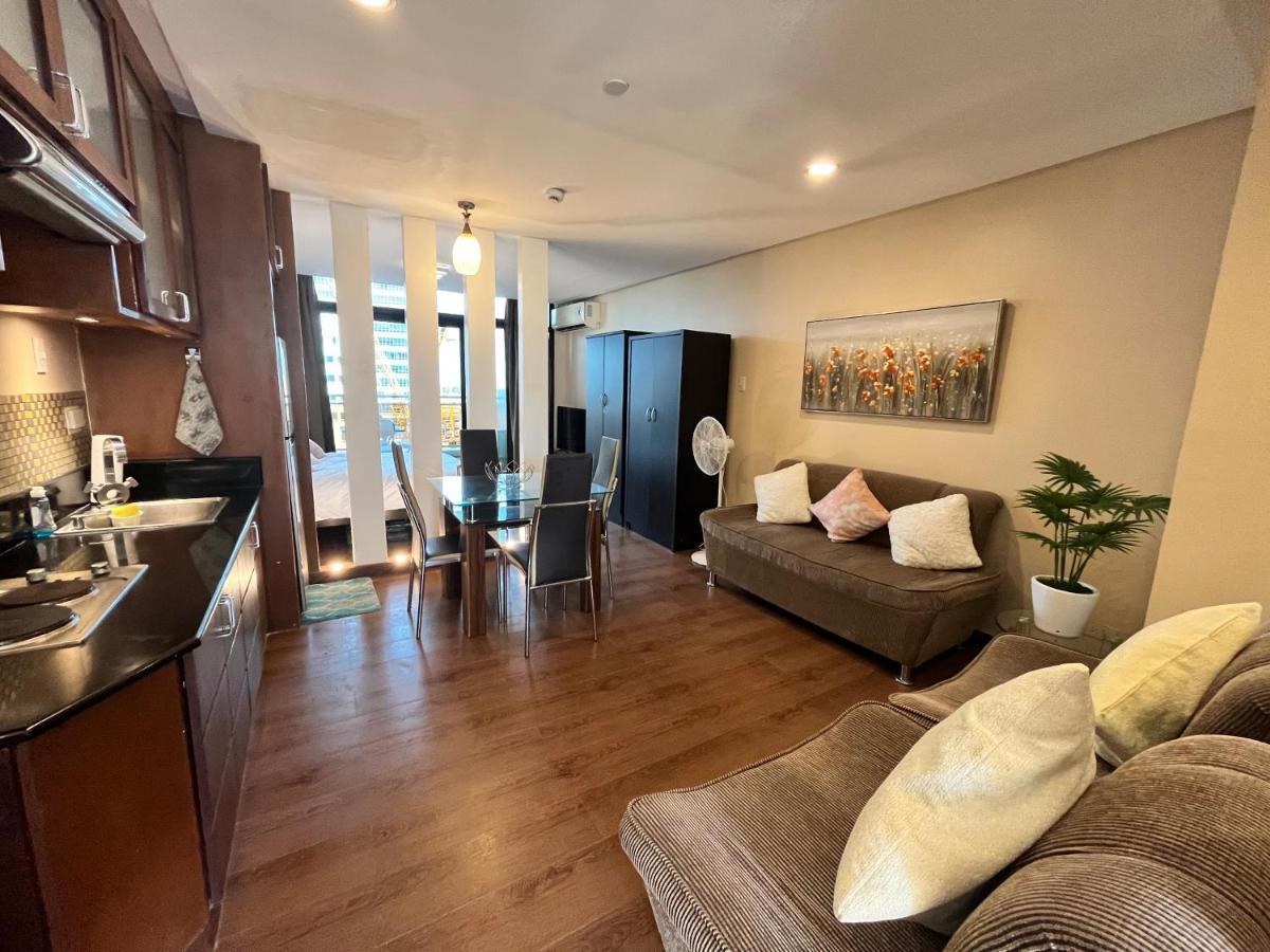 Appleone Ayala Condo With Balcony Себу Экстерьер фото